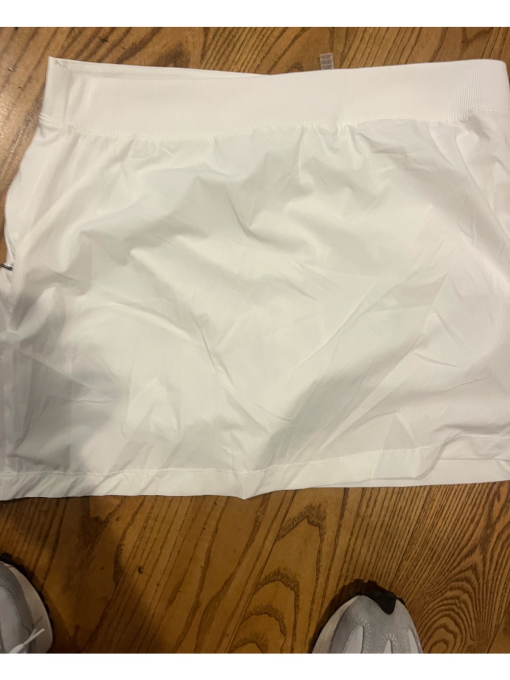 Calvin Klein White Mini Skirt with Stretch Waistband
